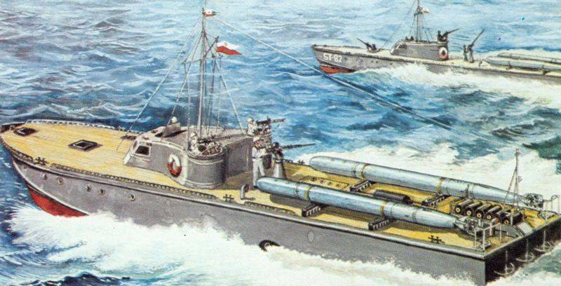 Действия советских торпедных катеров во время войны.