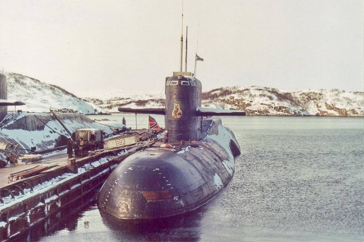 Советские подводные лодки проекта 667