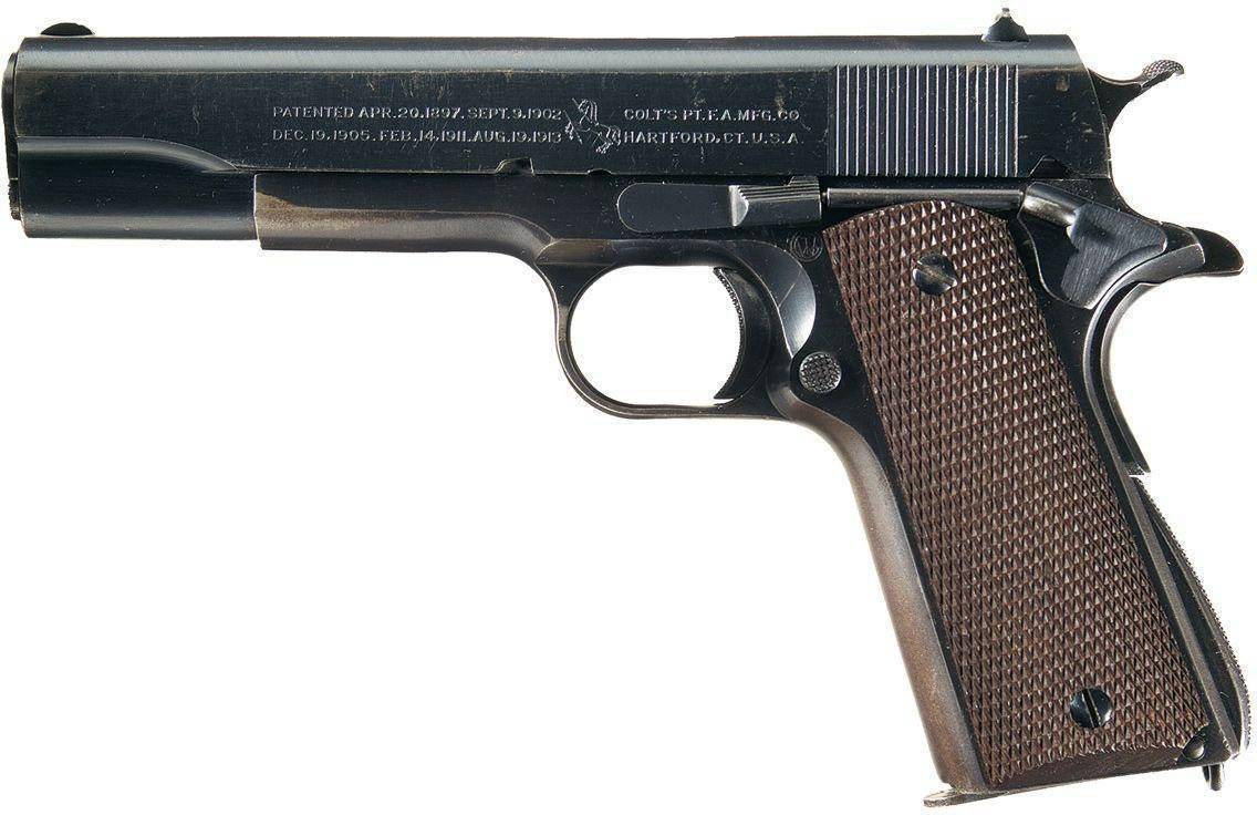 Colt M1911: самый известный американский пистолет в истории