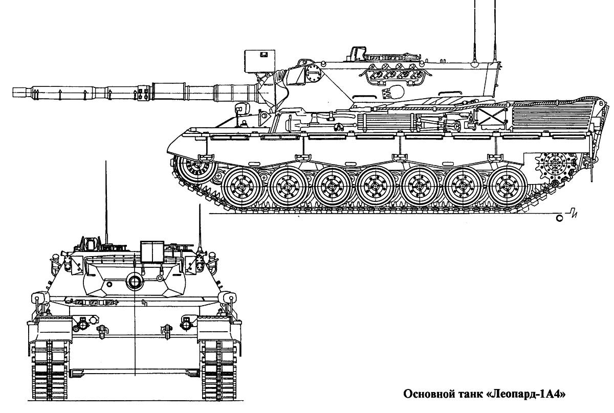 Леопард-2 против т-90. танковая дуэль