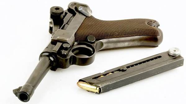 Пневматический пистолет gletcher p08 «парабеллум» - немецкий люгер в калибре 4.5 мм