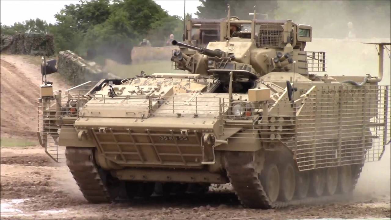 Гусеничный бронетранспортер warrior - warrior tracked armoured vehicle