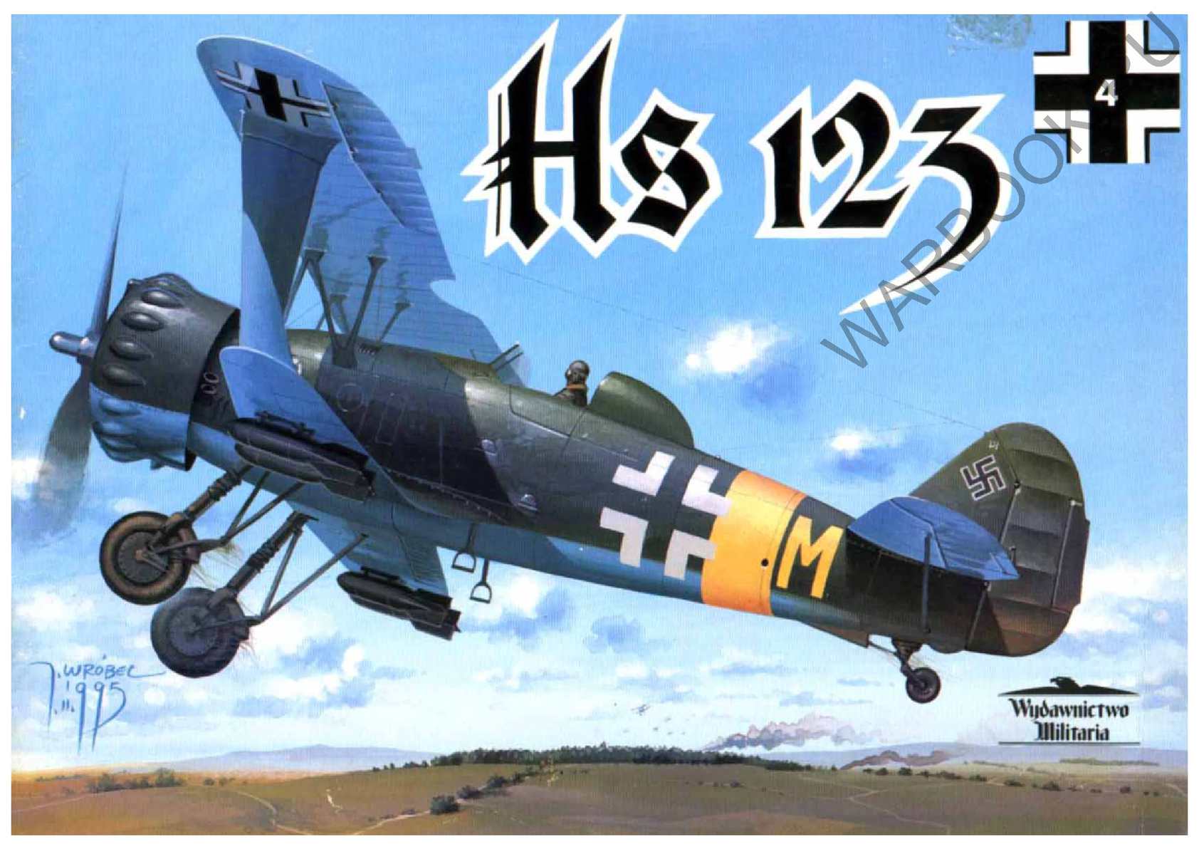 "слово" об истории авиации :  hs.123