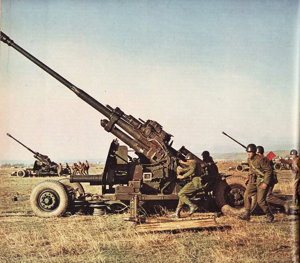 Послевоенная советская зенитная артиллерия. часть 1-я