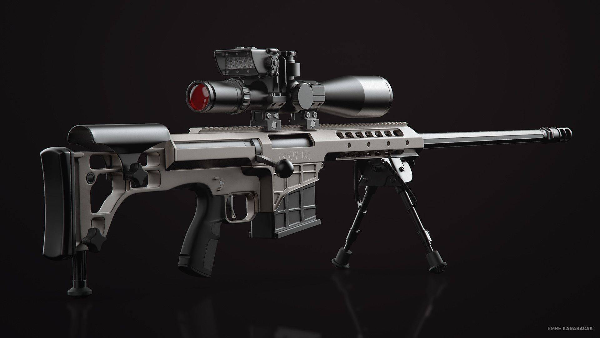 Снайперская винтовка barrett model 98b