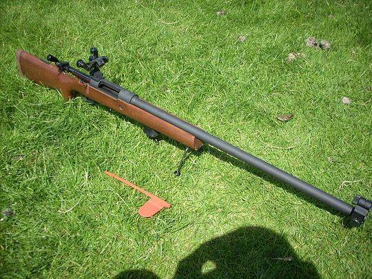 Крупнокалиберная снайперская винтовка barrett m82a1 / m107a1
