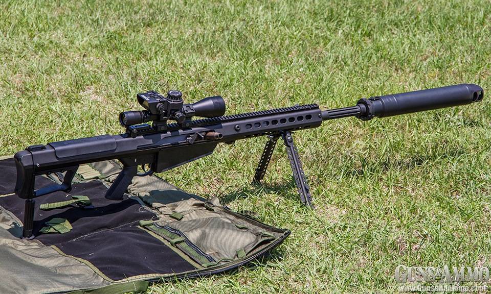 Крупноколиберная снайперская винтовка barrett m99