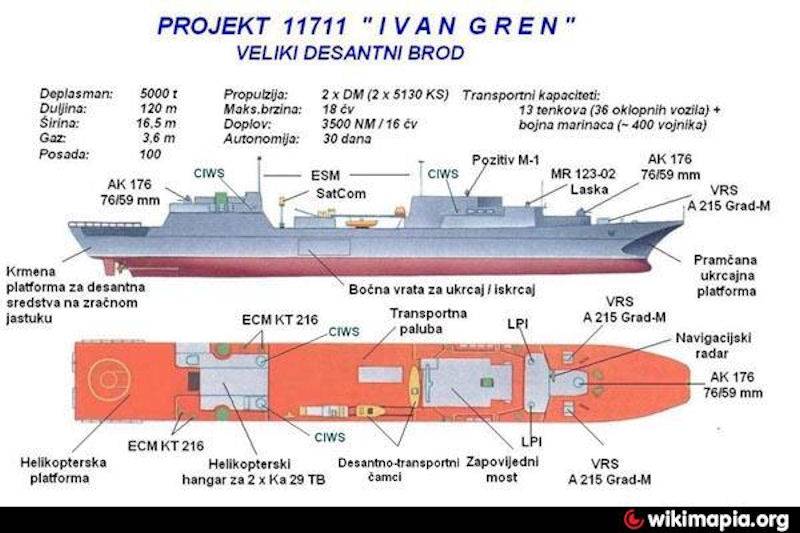 Десантный корабль «иван грен» ???? проект 11711 подробный обзор, ттх
