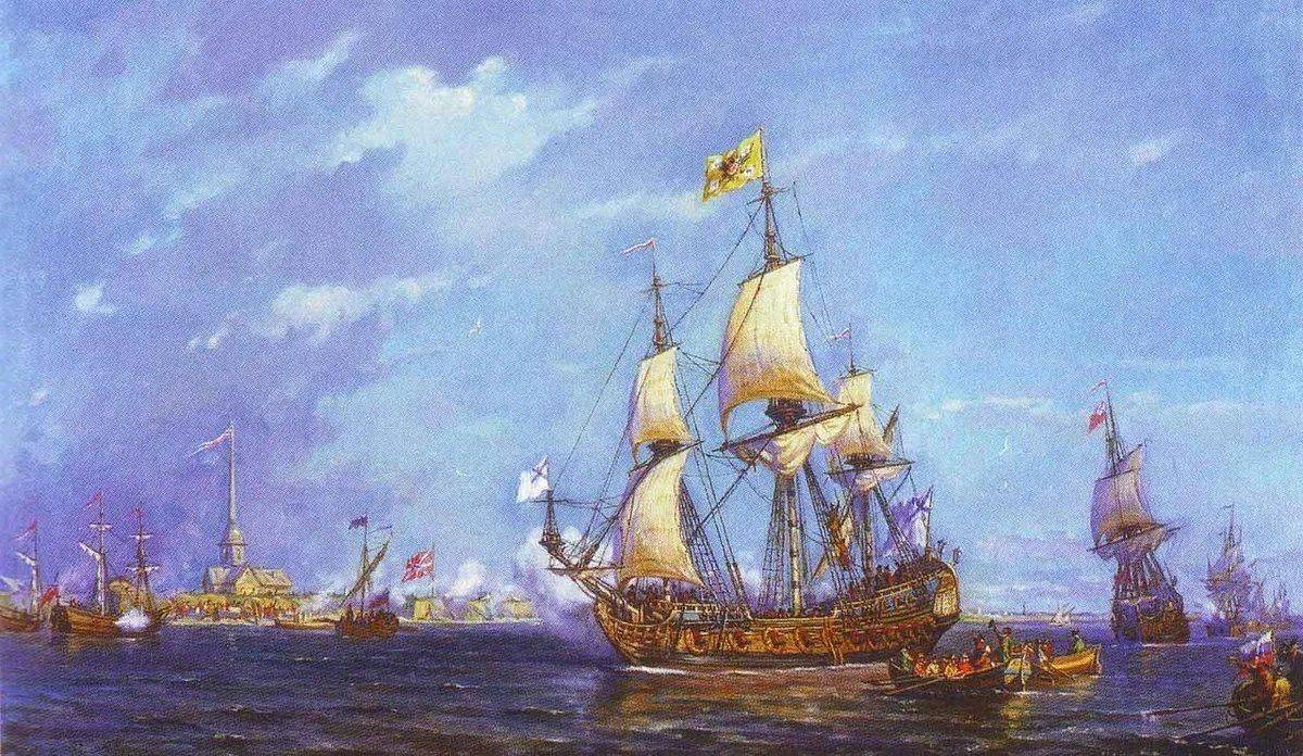 Флот россии в xviii веке - верфь "полтава"