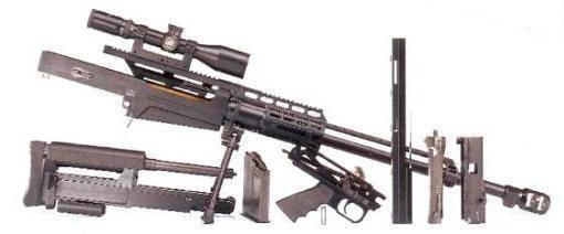 Крупноколиберная снайперская винтовка barrett m99