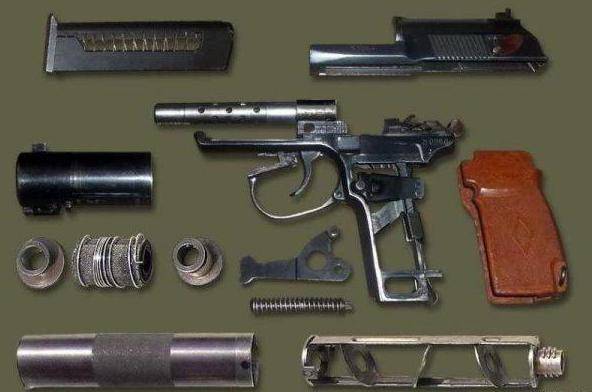 Бесшумный пистолет мсп «гроза» с двумя стволами - оружие диверсантов - cadelta.ru