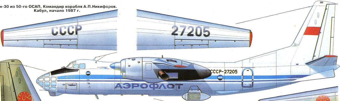Пассажирский самолет ан-24