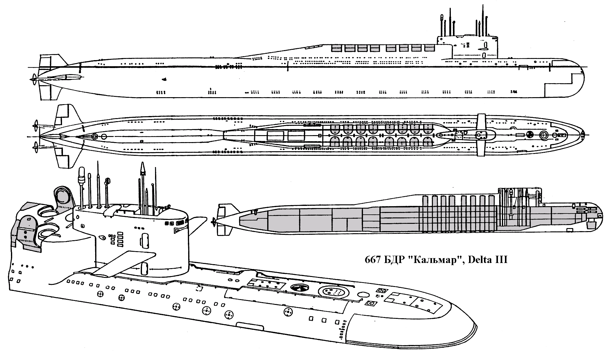 Подводные лодки проекта 667бдрм «дельфин»