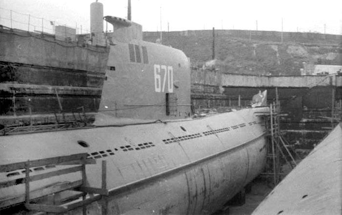 Подводная лодка типа "фокстрот"