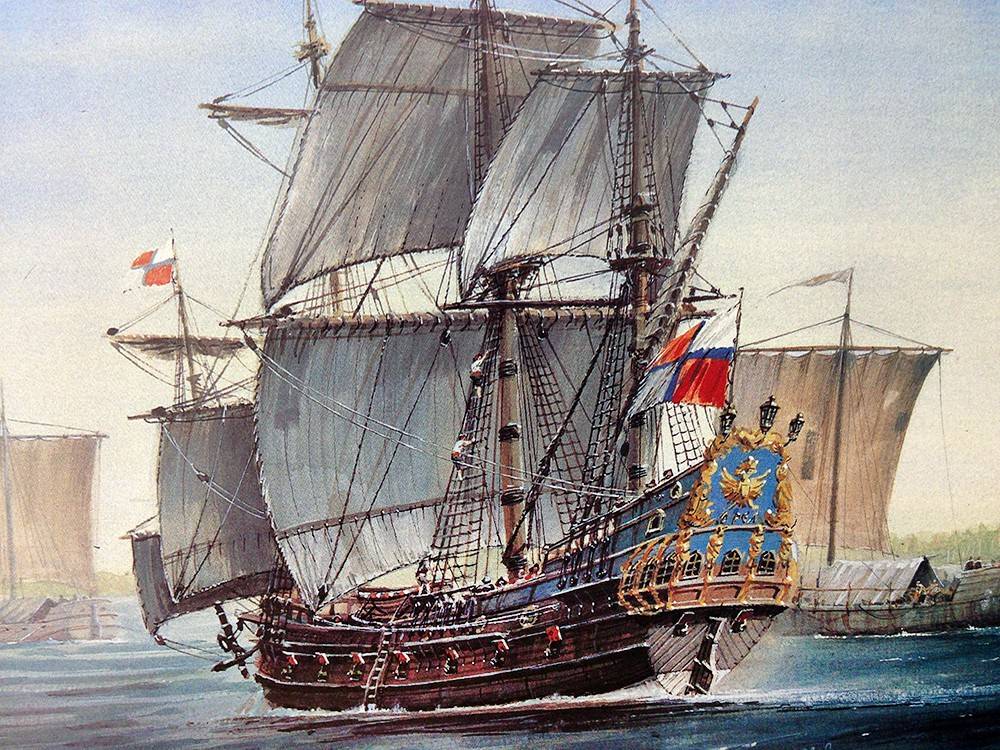 Флот петра i — военная опора молодой империи