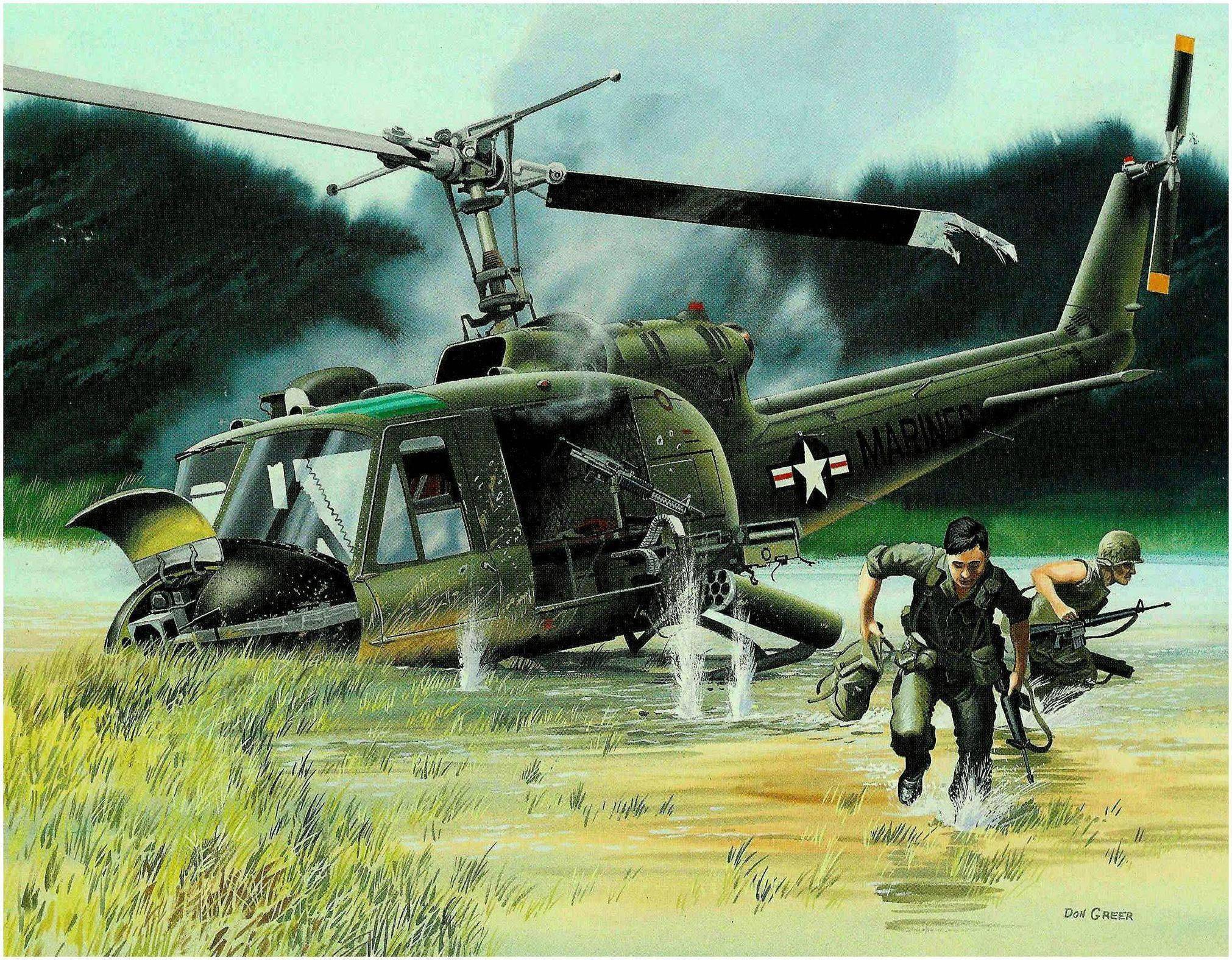 Вертолет Bell UH-1 Iroquois — американская легенда по имени Хьюи