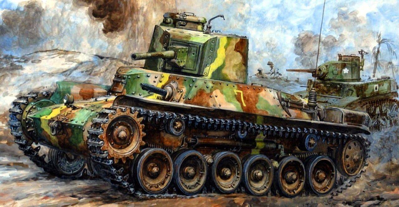 Type 97 chi-ha - описание, гайд, вики, советы для среднего танка type 97 chi-ha из игры мир танков на сайте wiki.wargaming.net