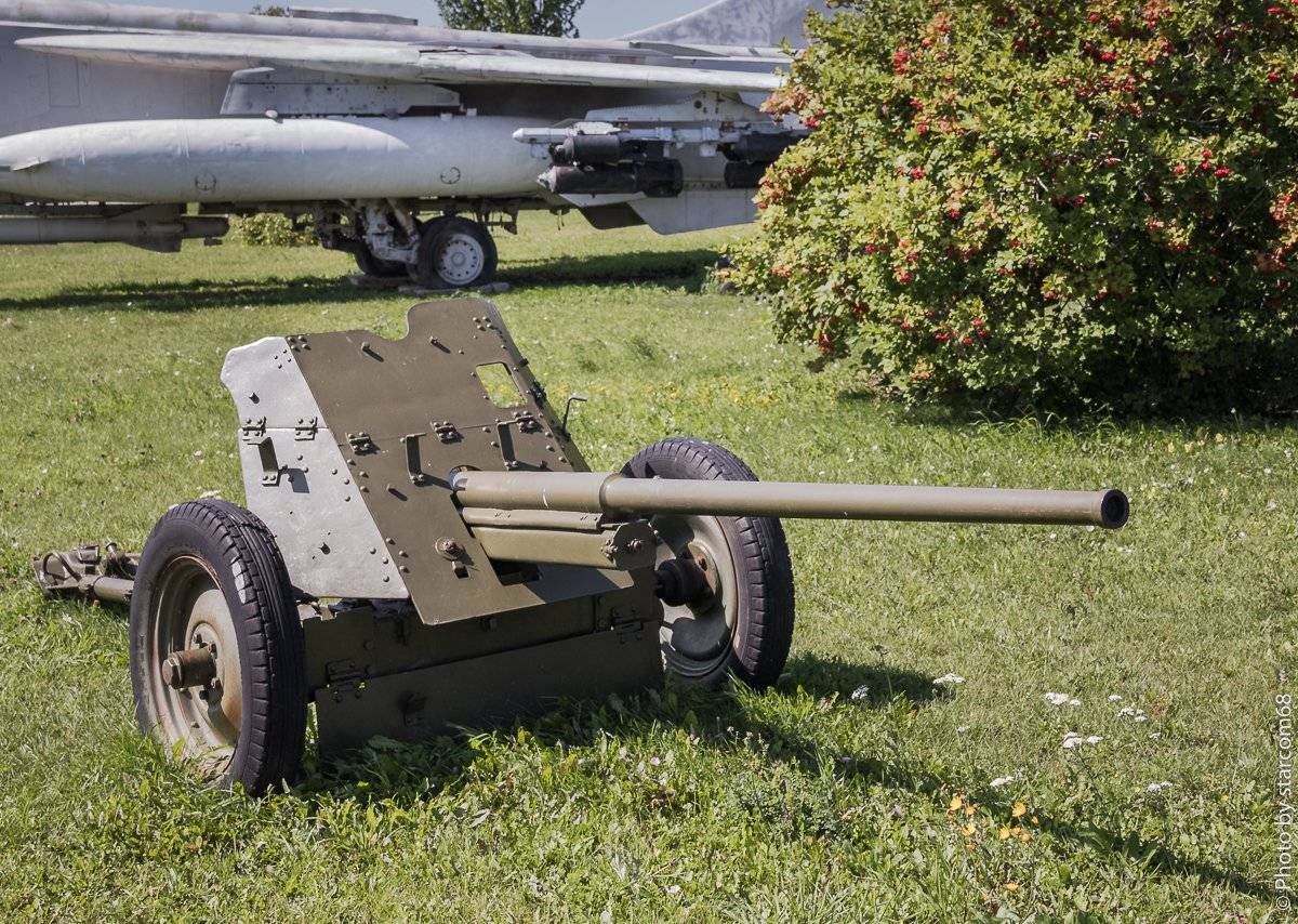 45-мм противотанковая пушка образца 1942 года (м-42) — википедия