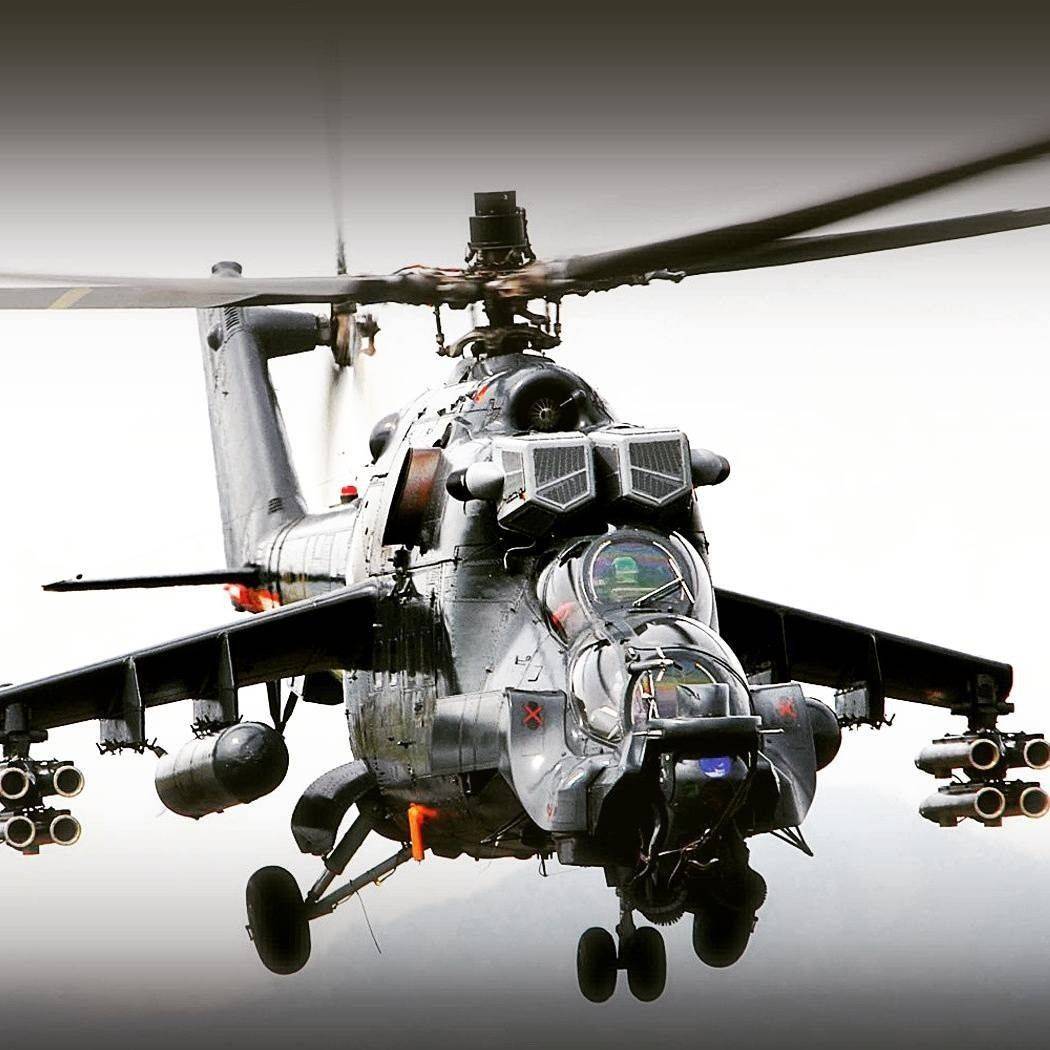 Ударный вертолет ми-24 (крокодил)
