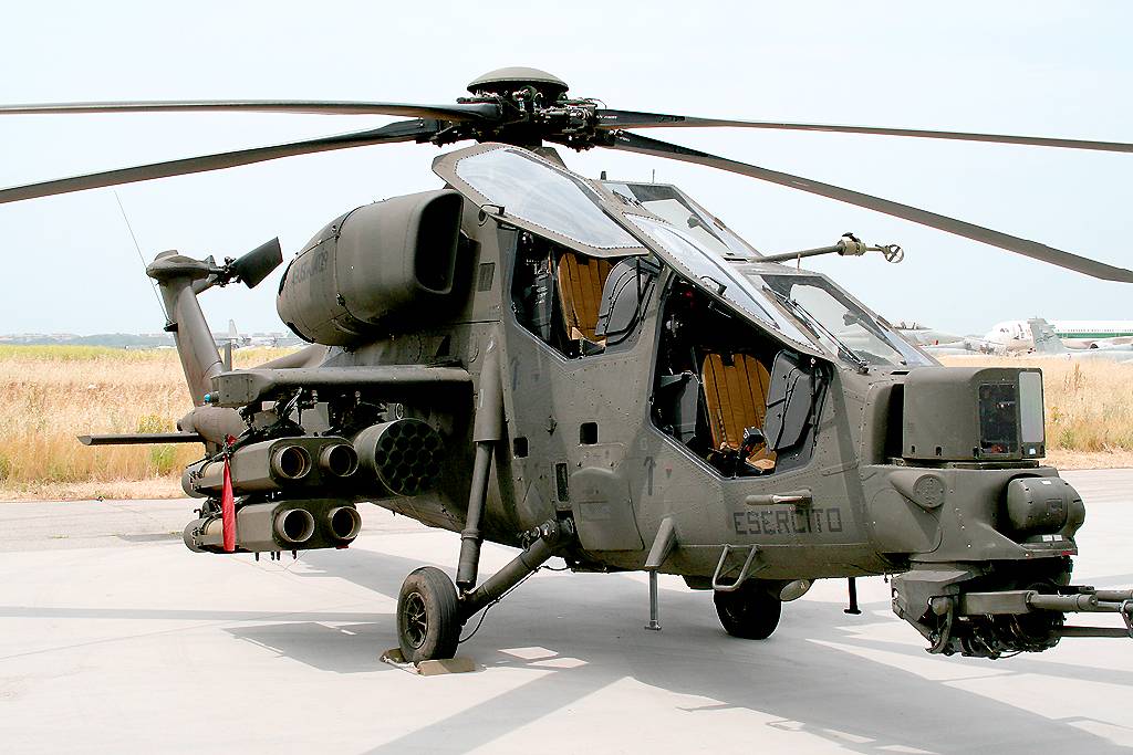 Aw129 multi-role combat helicopter - army technology