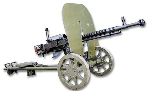 Пулемет дегтярева-шпагина образца 1938 г. (дшк)
