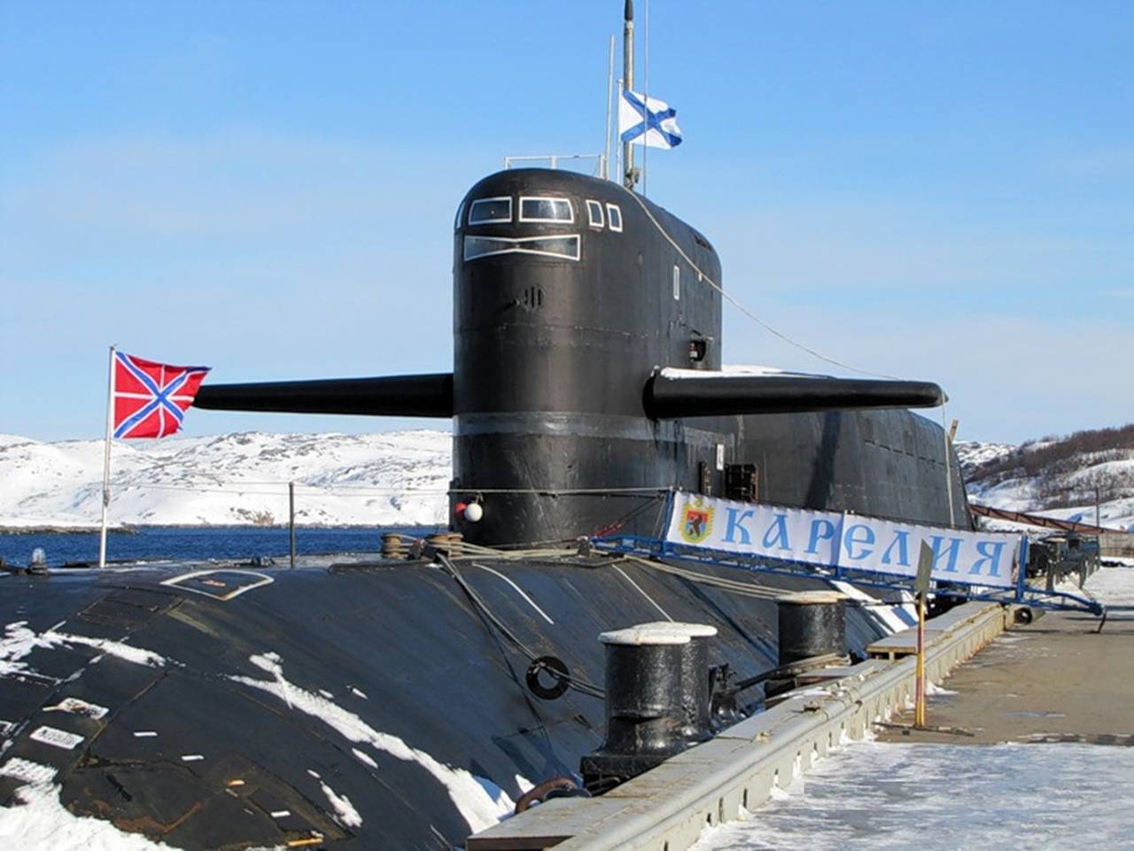 АПКР К-18 'Карелия' - атомный подводный ракетный крейсер