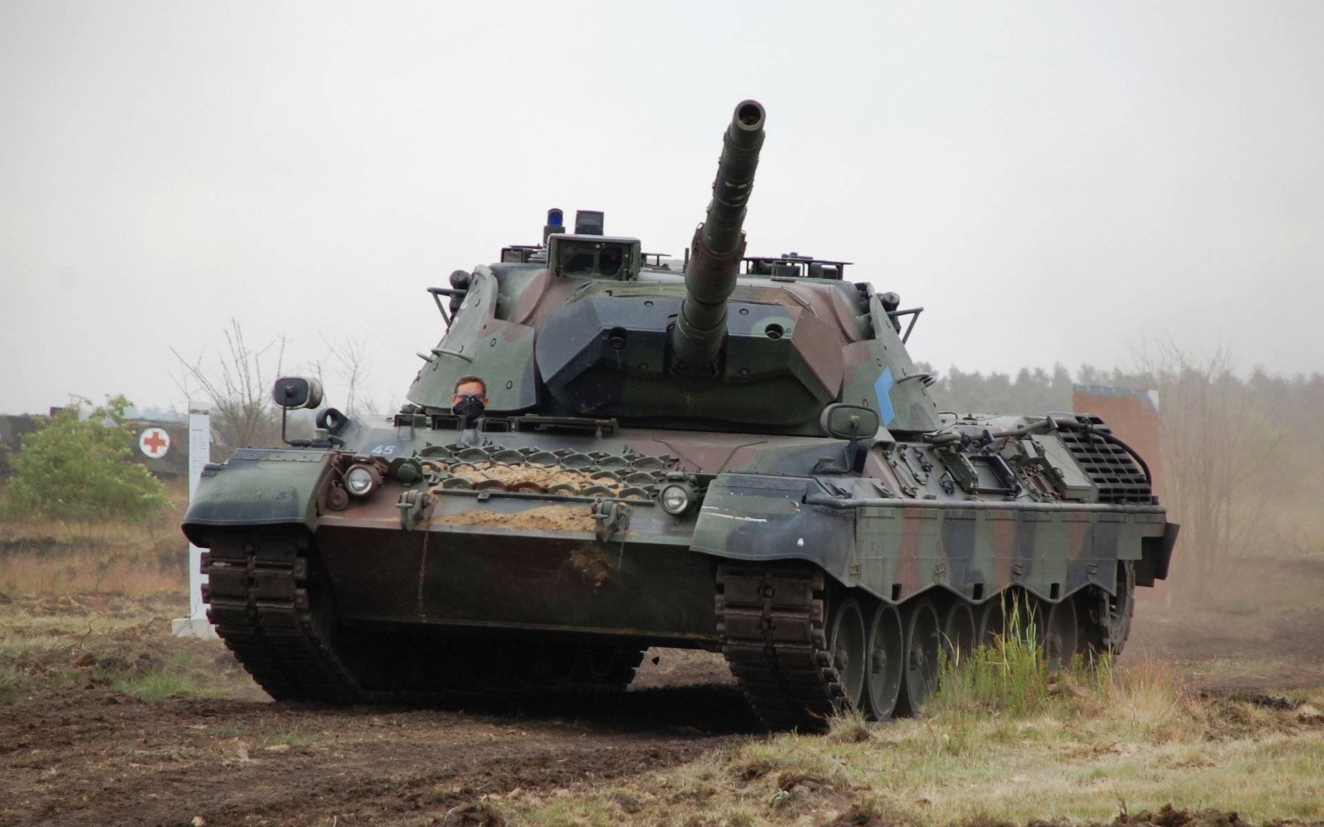 Немецкий танк “leopard 1”
