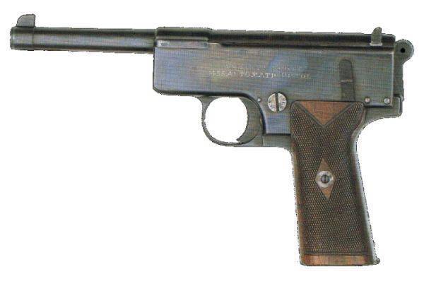 Пистолет webley & scott m1904