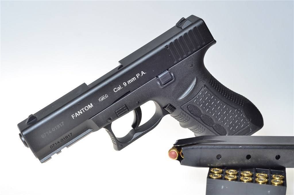 Травматический пистолет фантом 11х22т, обзор технических характеристик, отзывы владельцев турецкого травмата глок 17