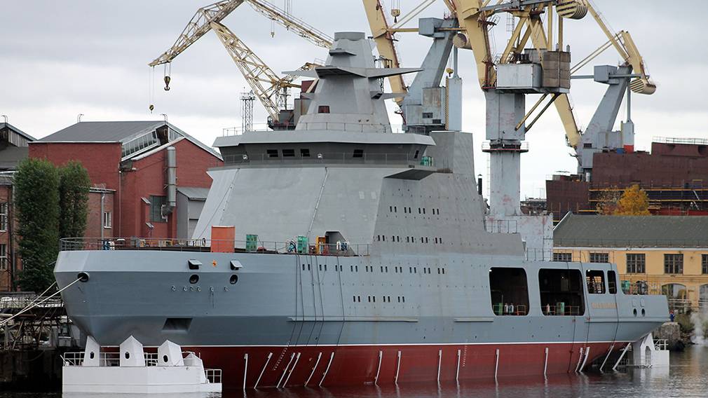 Проект 23550, универсальные патрульные корабли ледового класса, военные ледоколы типа арктика, вооружение, дата постройки