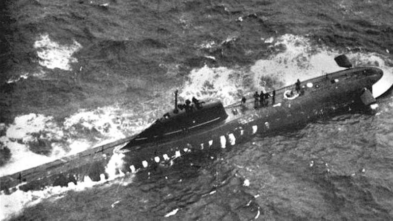 Подводная Лодка Комсомолец Фото С Норвежского Самолета