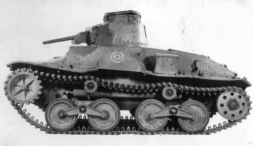 Подбитый японский танк тип 95 "ха-го" в зоне высадки на окинаве | военный альбом