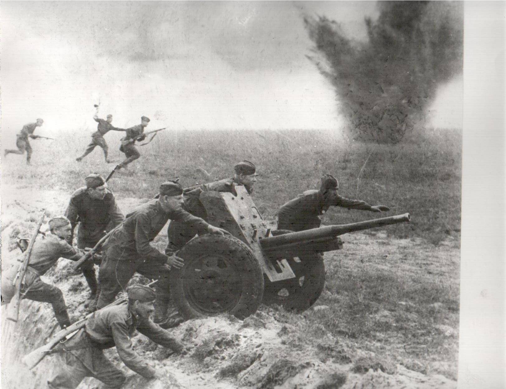 Советская 45 мм противотанковая пушка. «сорокопятка» – знаменитая рабочая лошадка великой войны