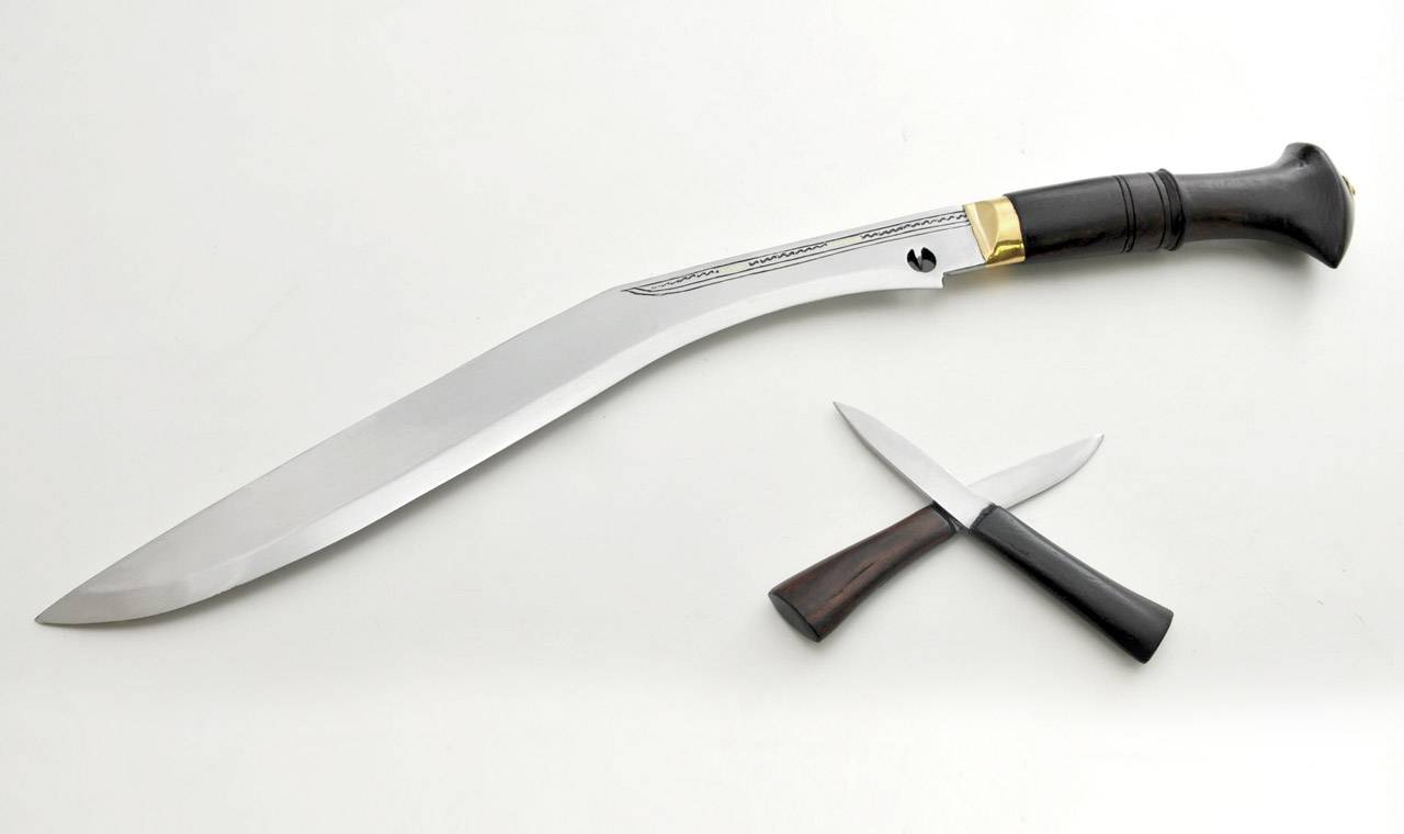 Непальский нож кукри — одно из самых древних мачете | клинок.ру