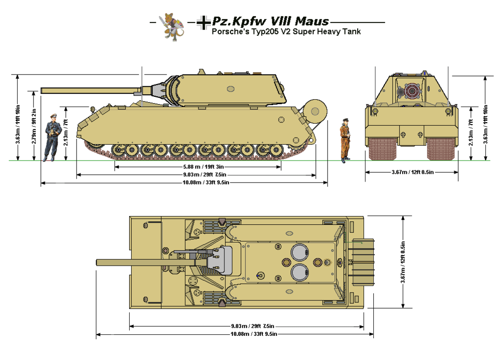 Maus - описание, гайд, ттх, фото, видео, секреты тяжелого немецкого танка маус из игры world of tanks на веб-ресурсе wiki.wargaming.net