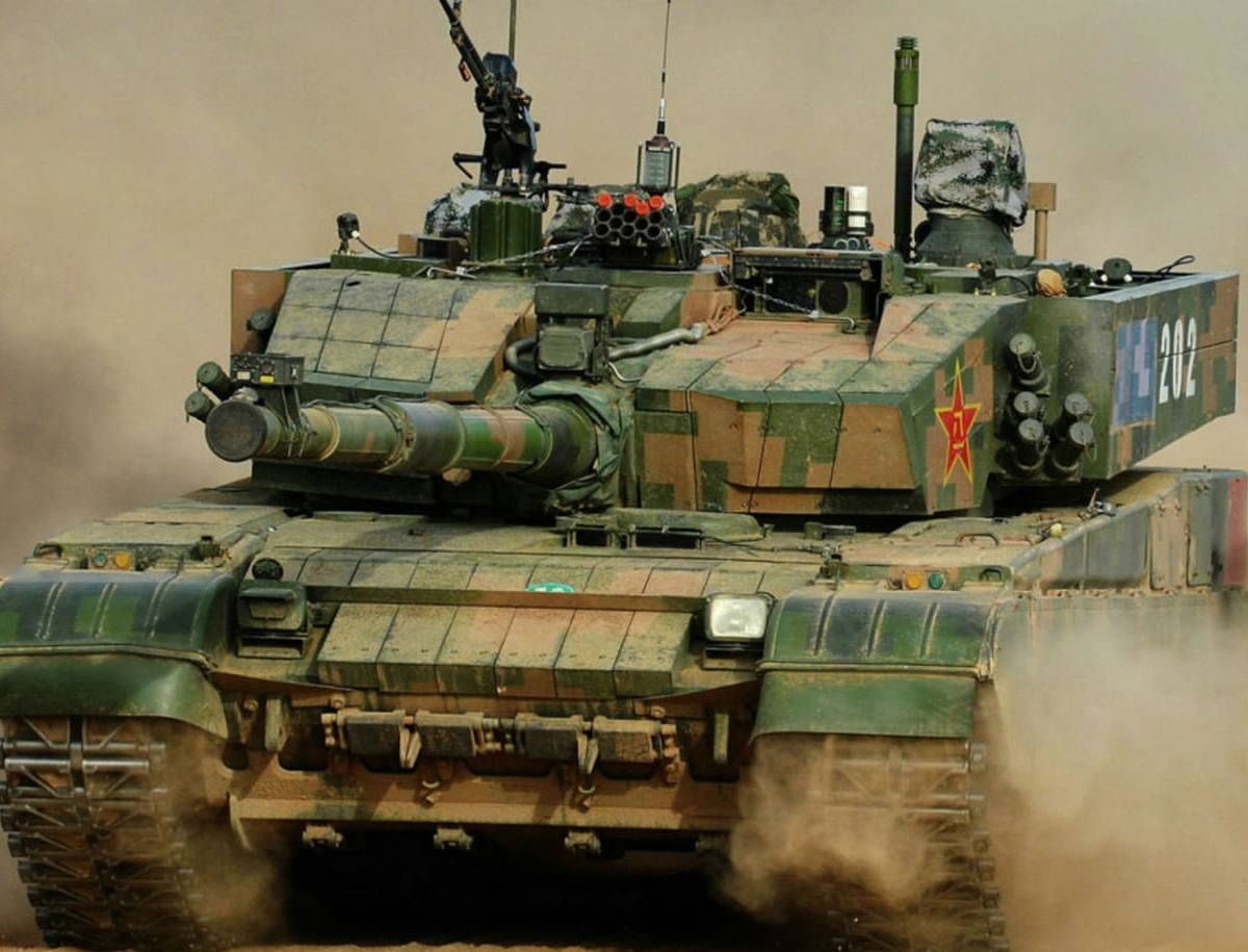 Новейшие китайские танки тип 96g и тип 99а2 против российского т-72б3м и греческих "леопардов"