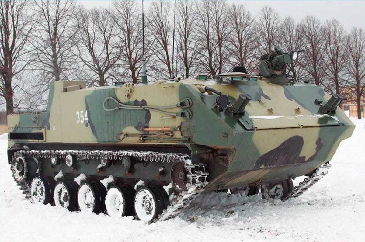 Боевые машины на базе бмд-3: бронетранспортер «ракушка»