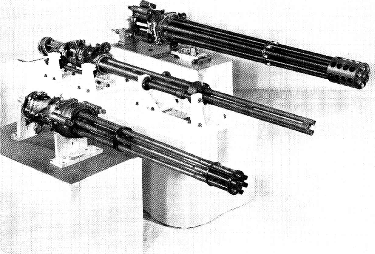 Пулемет Вулкан — ТТХ М61