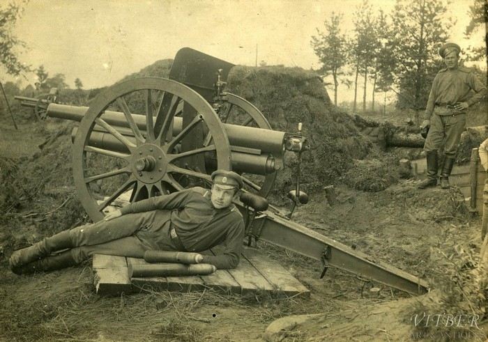 Полевые пушки первой мировой войны