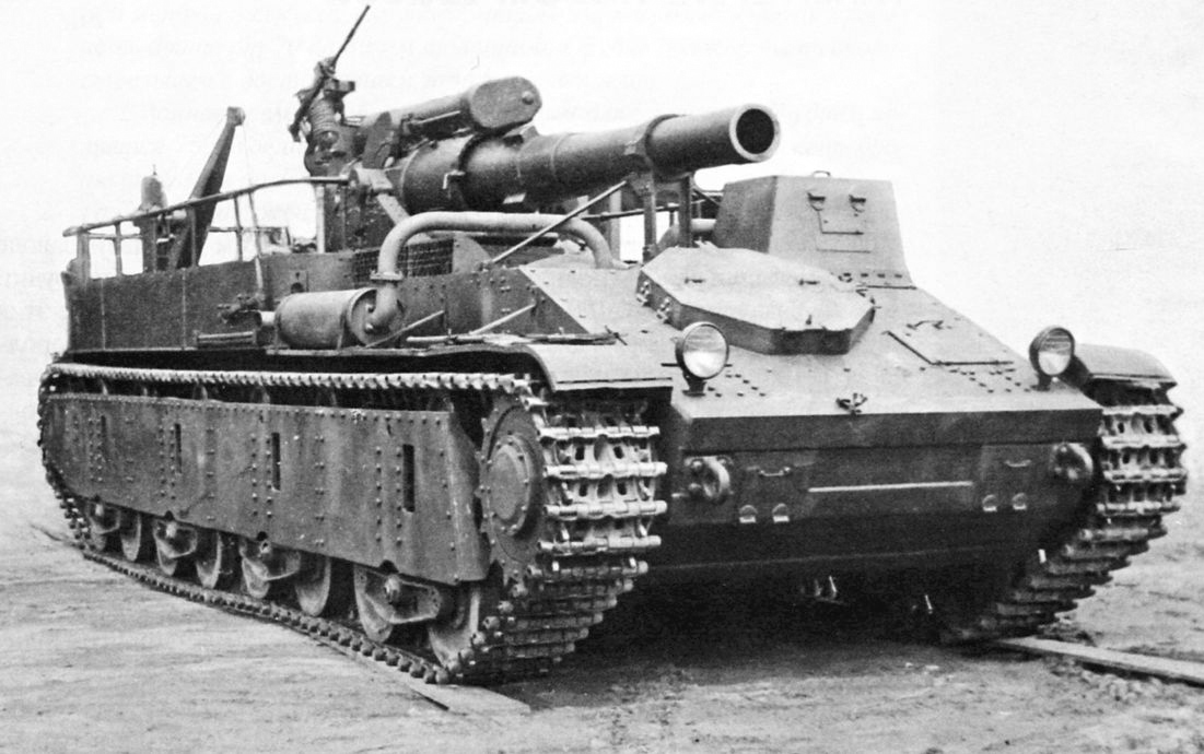 Самоходная артиллерийская установка су-14