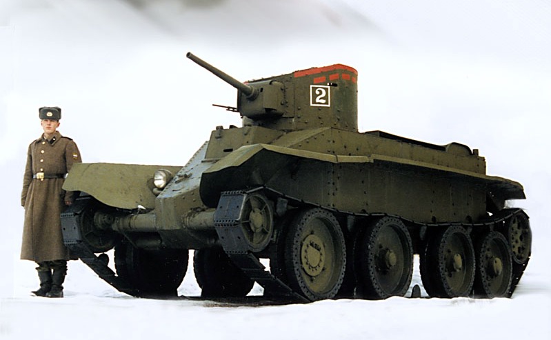 Танк бт-5 | легкий советский танк.
