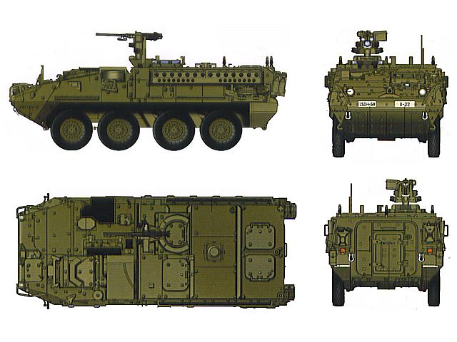 Автомобиль-носитель пехоты m1126 - m1126 infantry carrier vehicle
