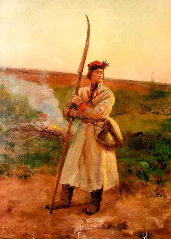 Коса (оружие) — википедия