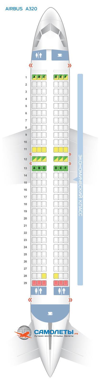 Аэробус а320: обзор, схема салона и лучшие места, эксплуатанты