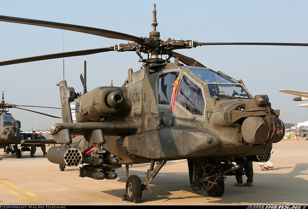 Боевой вертолет ah-64a apache (сша)