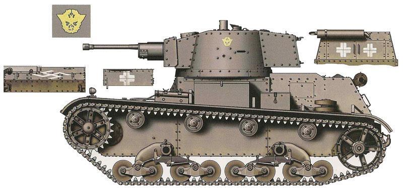 Легкий танк 7тр / история танка (1916 – 1996)