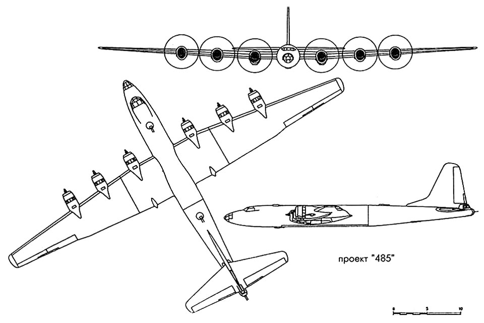 Самолет 485 (проект)