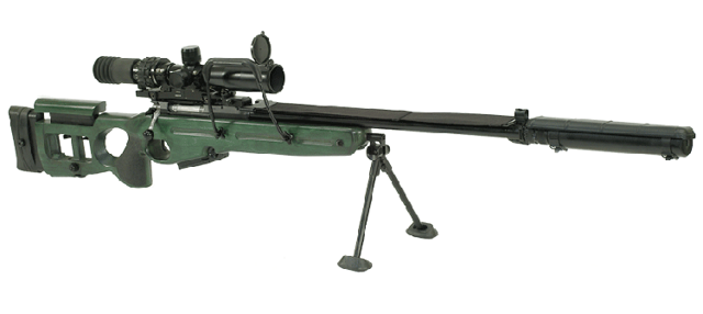 Крупнокалиберная снайперская винтовка qbu-10