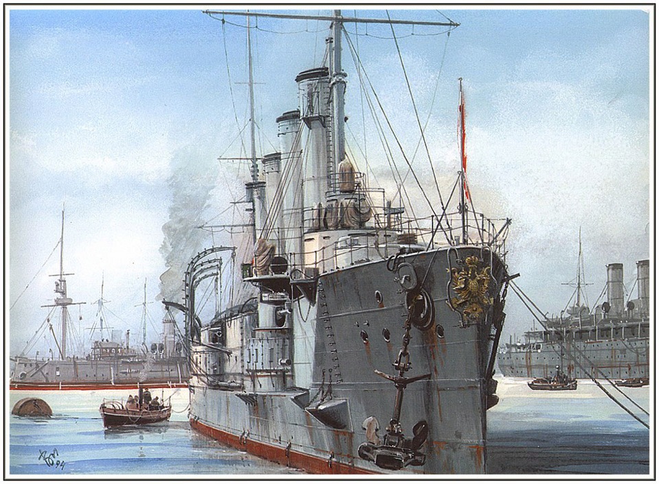Модели кораблейцентрального военно-морского музея
 броненосные крейсера 1-го ранга