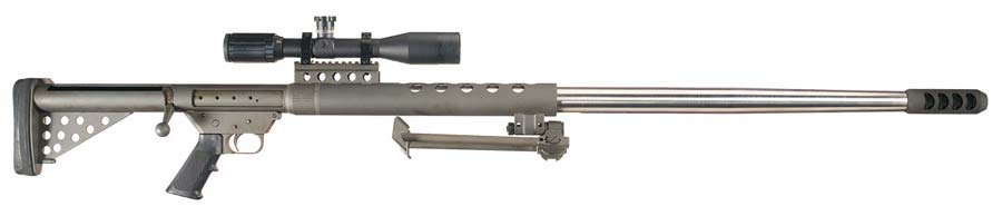 Крупнокалиберная снайперская винтовка serbu bfg-50 / bfg-50a